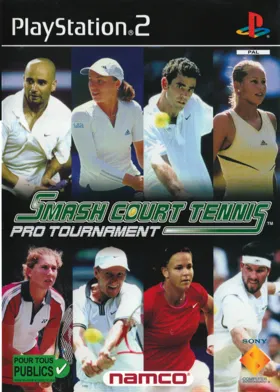 Smash Court Tennis - Pro Tournament box cover front